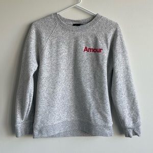 JCrew Amour Sweatshirt